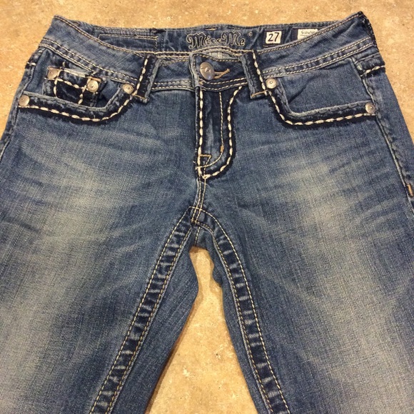 MISS ME SUNNY DENIM CAPRIS - Picture 3 of 6